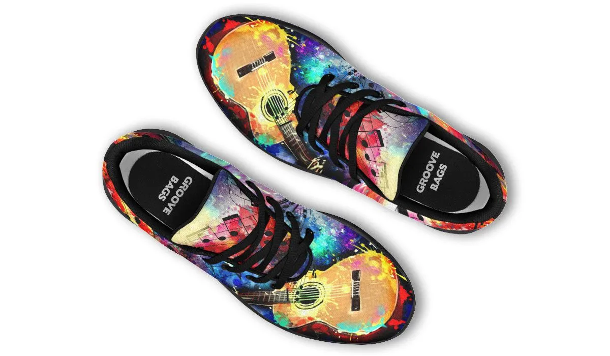 Artistic Guitar Sneakers