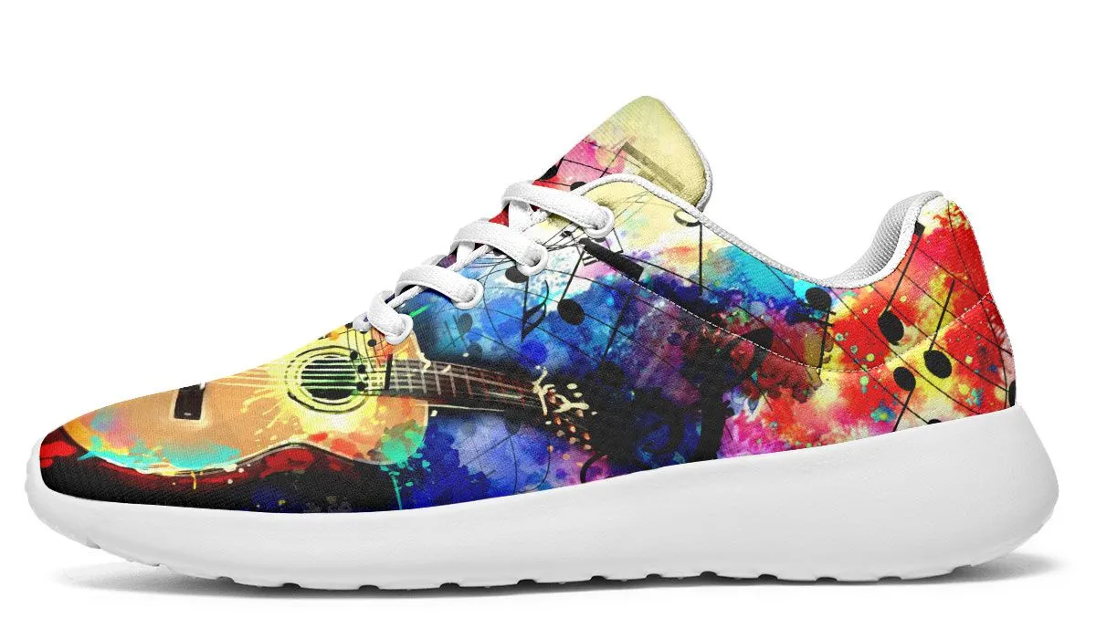 Artistic Guitar Sneakers