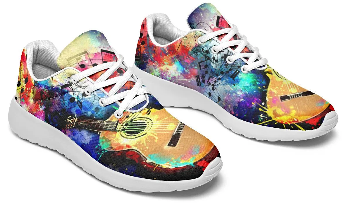 Artistic Guitar Sneakers