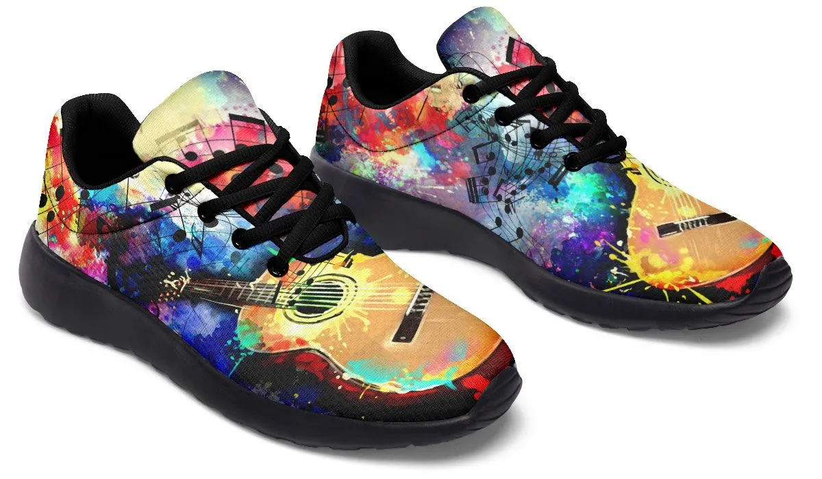 Artistic Guitar Sneakers