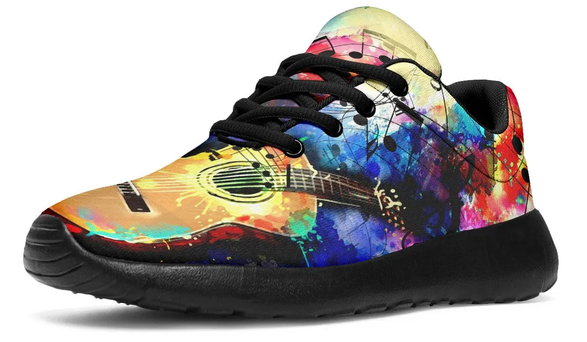 Artistic Guitar Sneakers