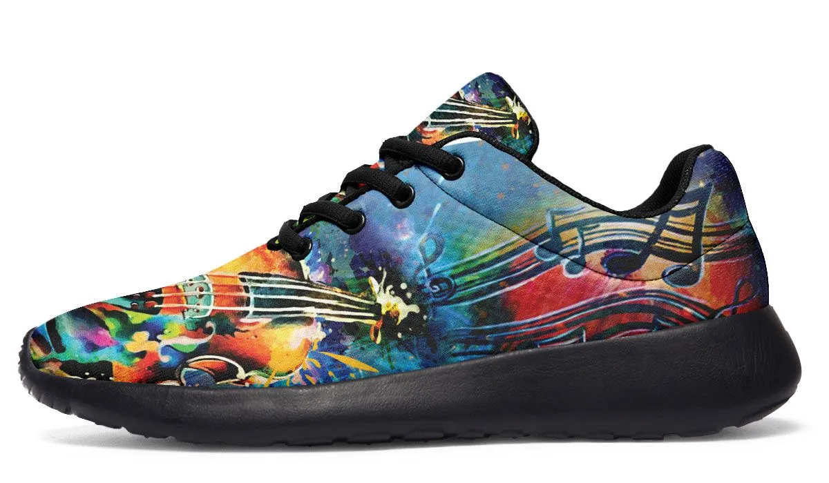 Artistic Violin Sneakers