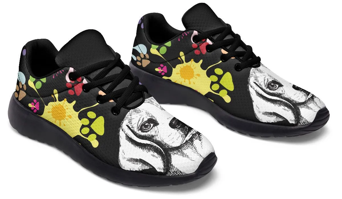 Artsy Beagle Sneakers