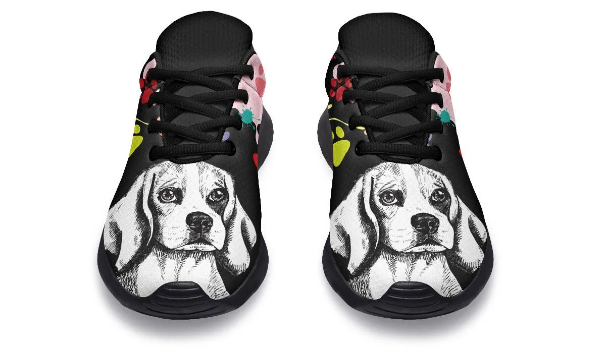 Artsy Beagle Sneakers