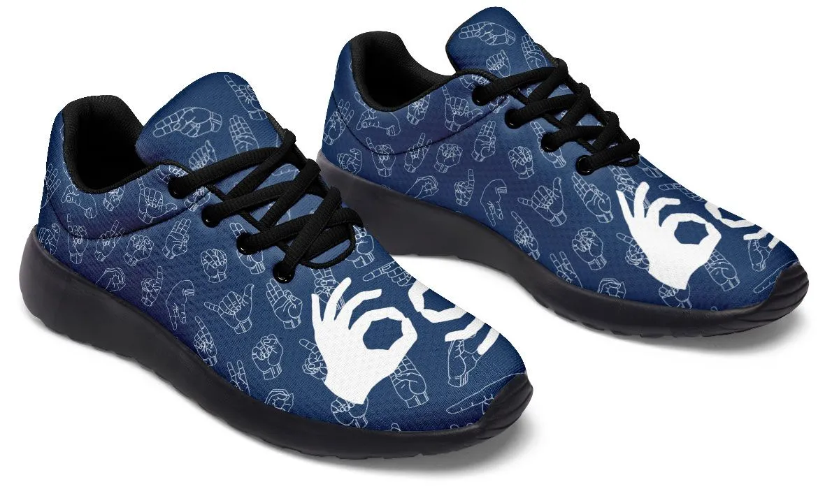 ASL Interpreter Sneakers