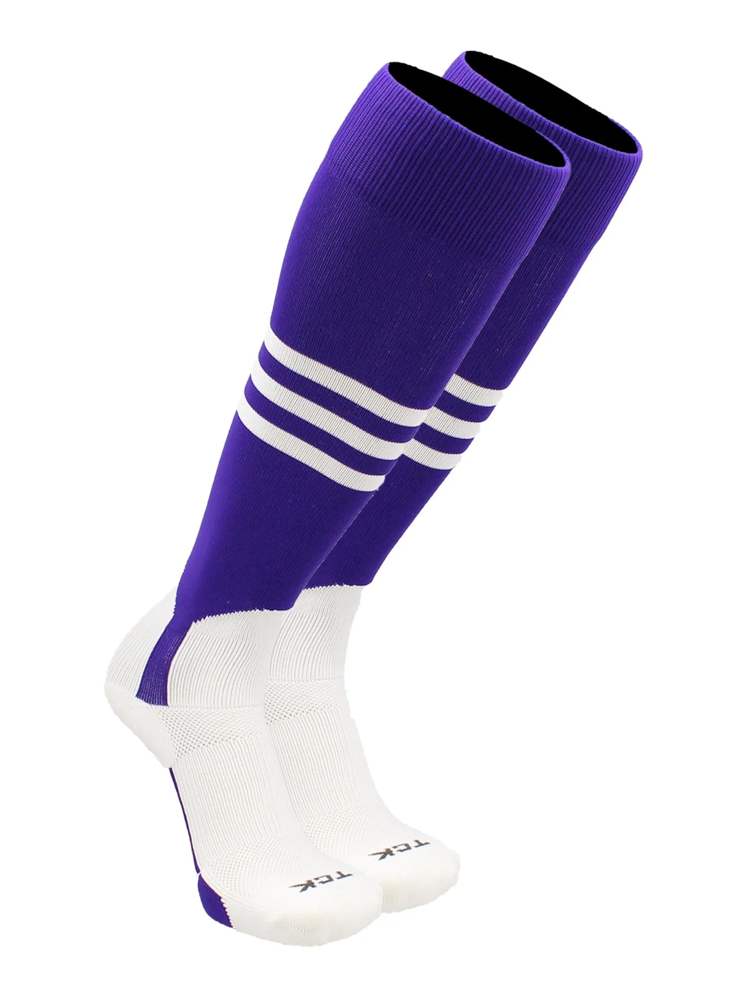 Baseball Stirrup Socks with Stripes Pattern B