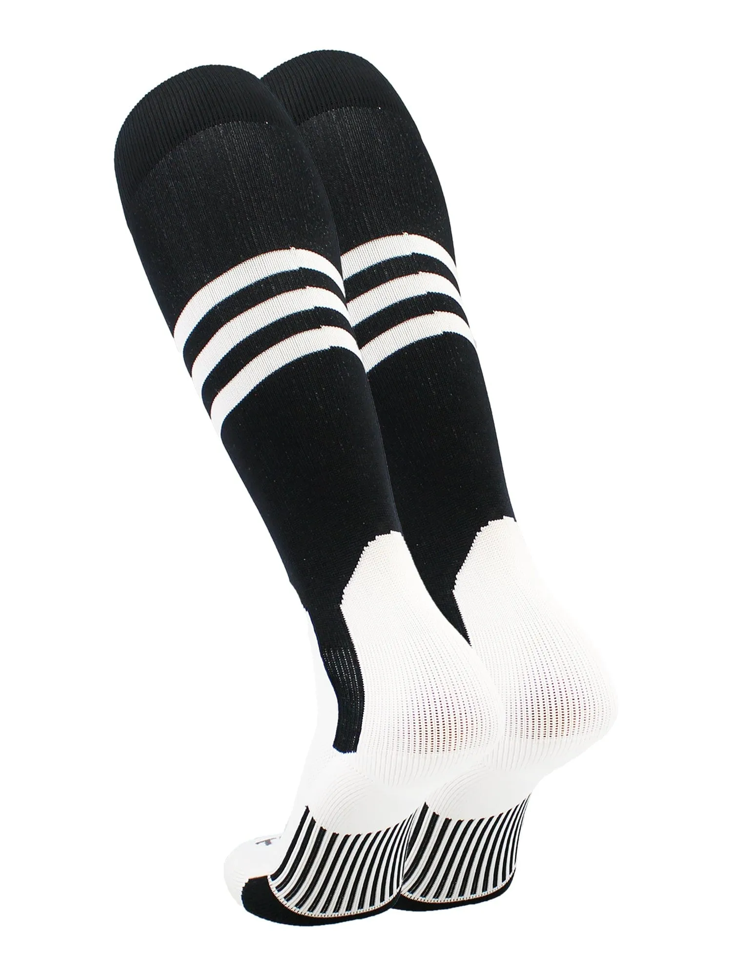 Baseball Stirrup Socks with Stripes Pattern B