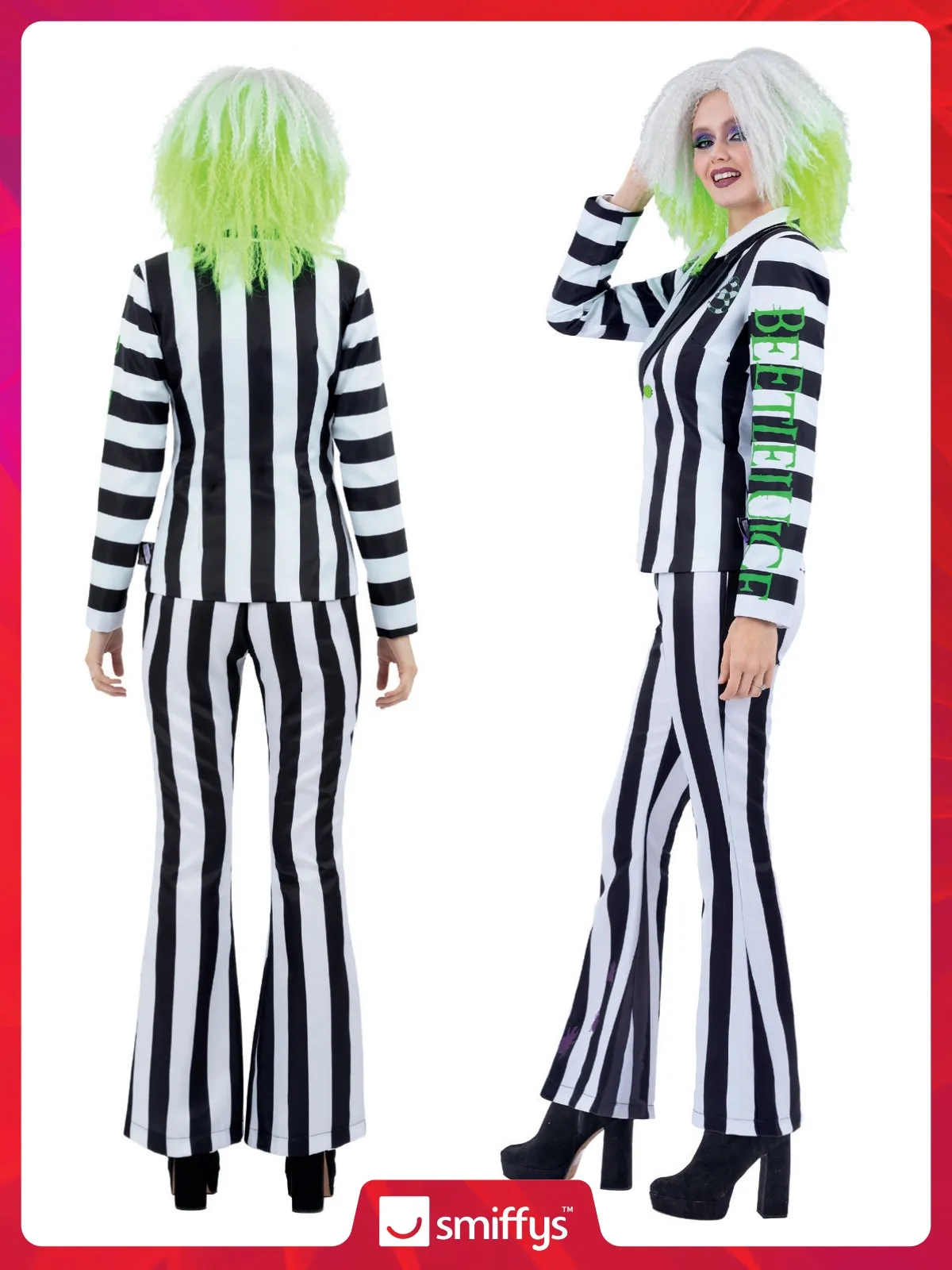 Beetlejuice Womens Costume