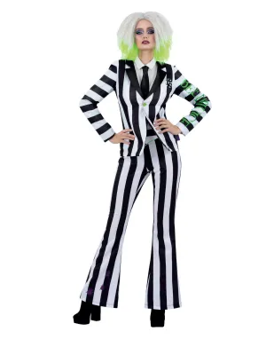 Beetlejuice Womens Costume