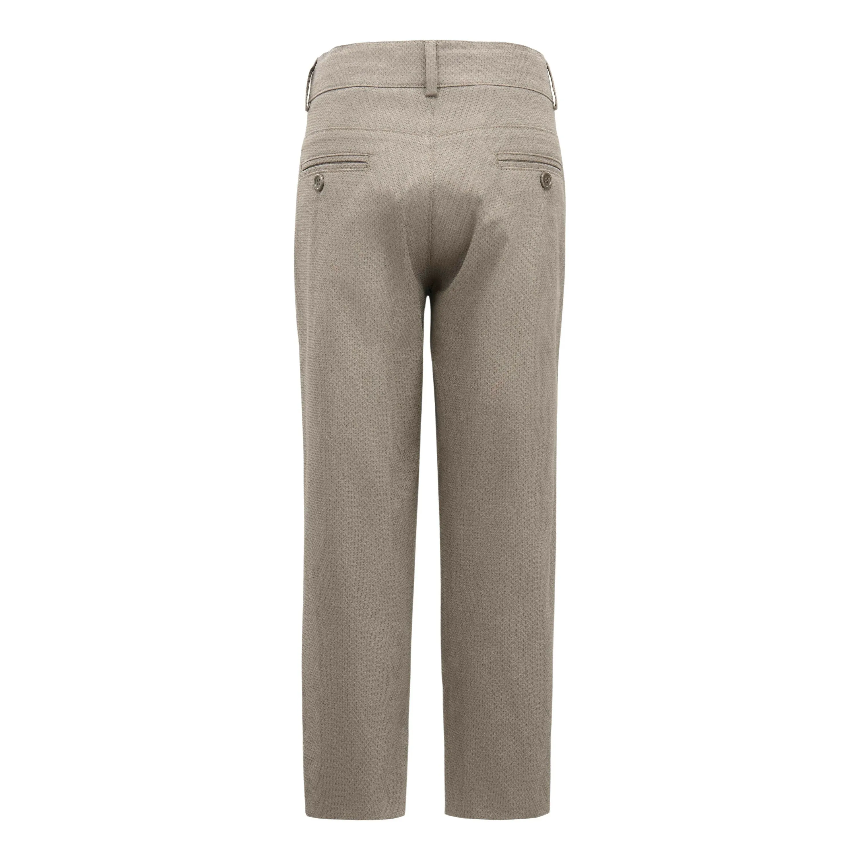 Beige Casual Pants for Kid Boys