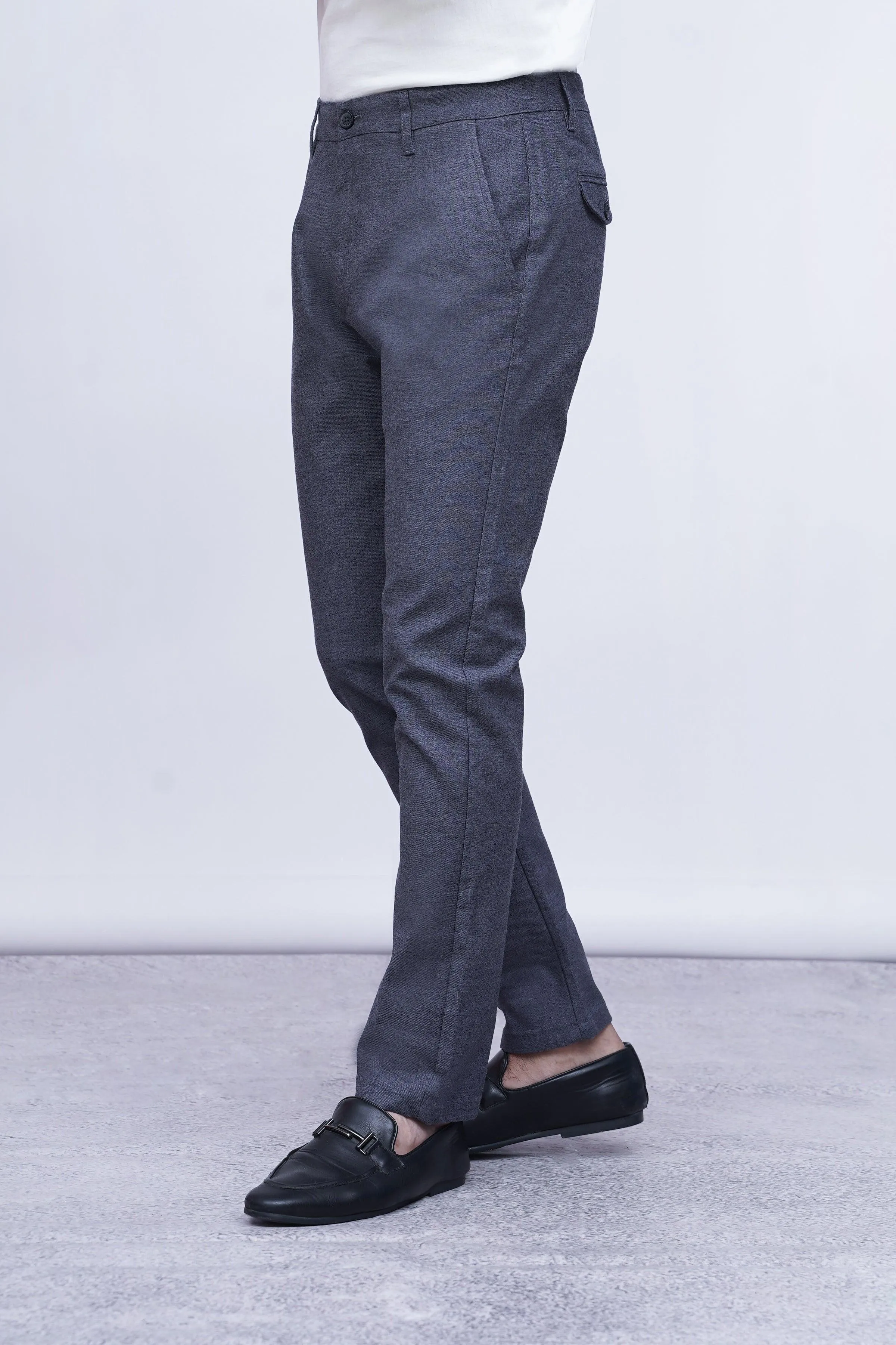 CASUAL PANT CROSS POCKET  DARK BLUE