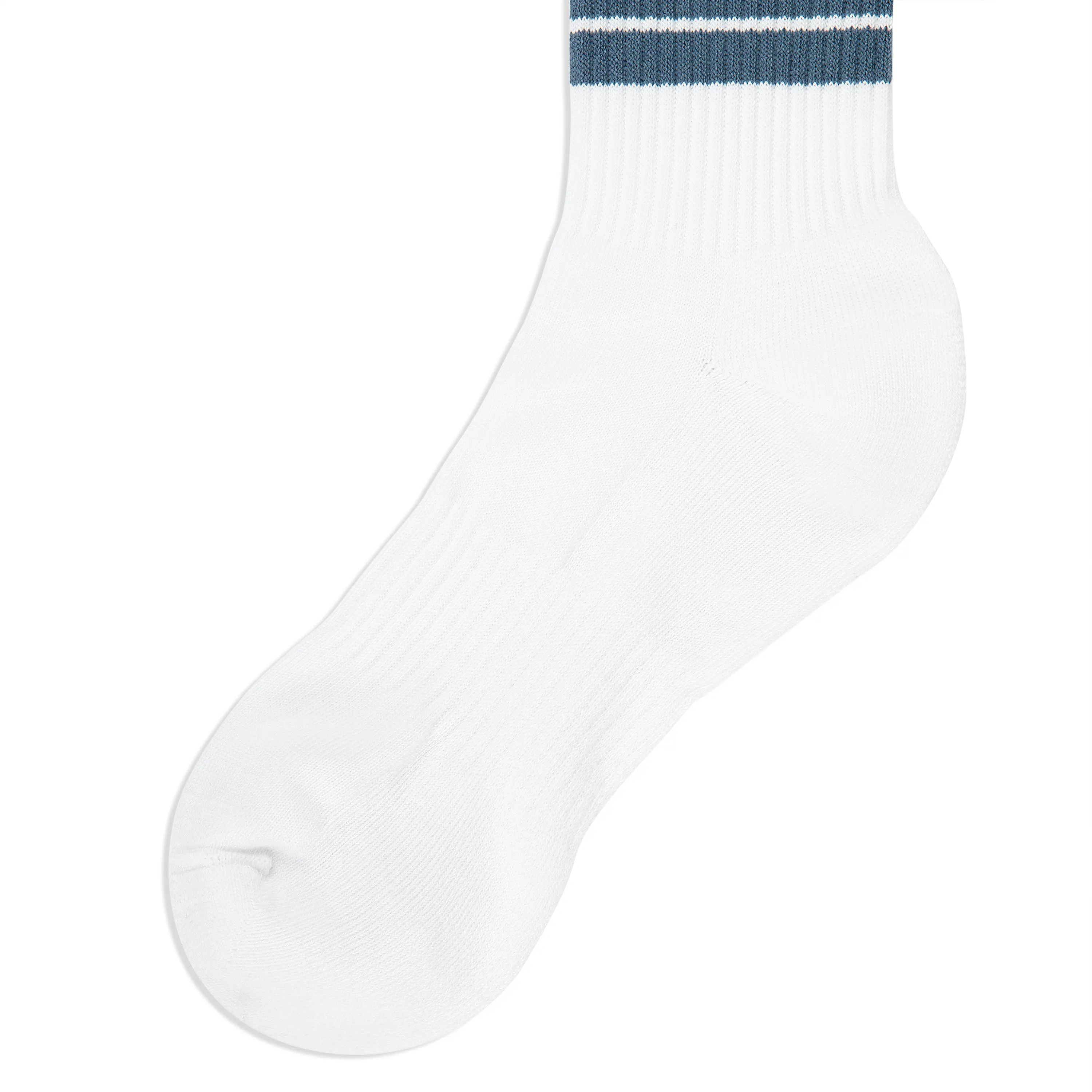 Clasico Script Logo Sock- Coronet Blue