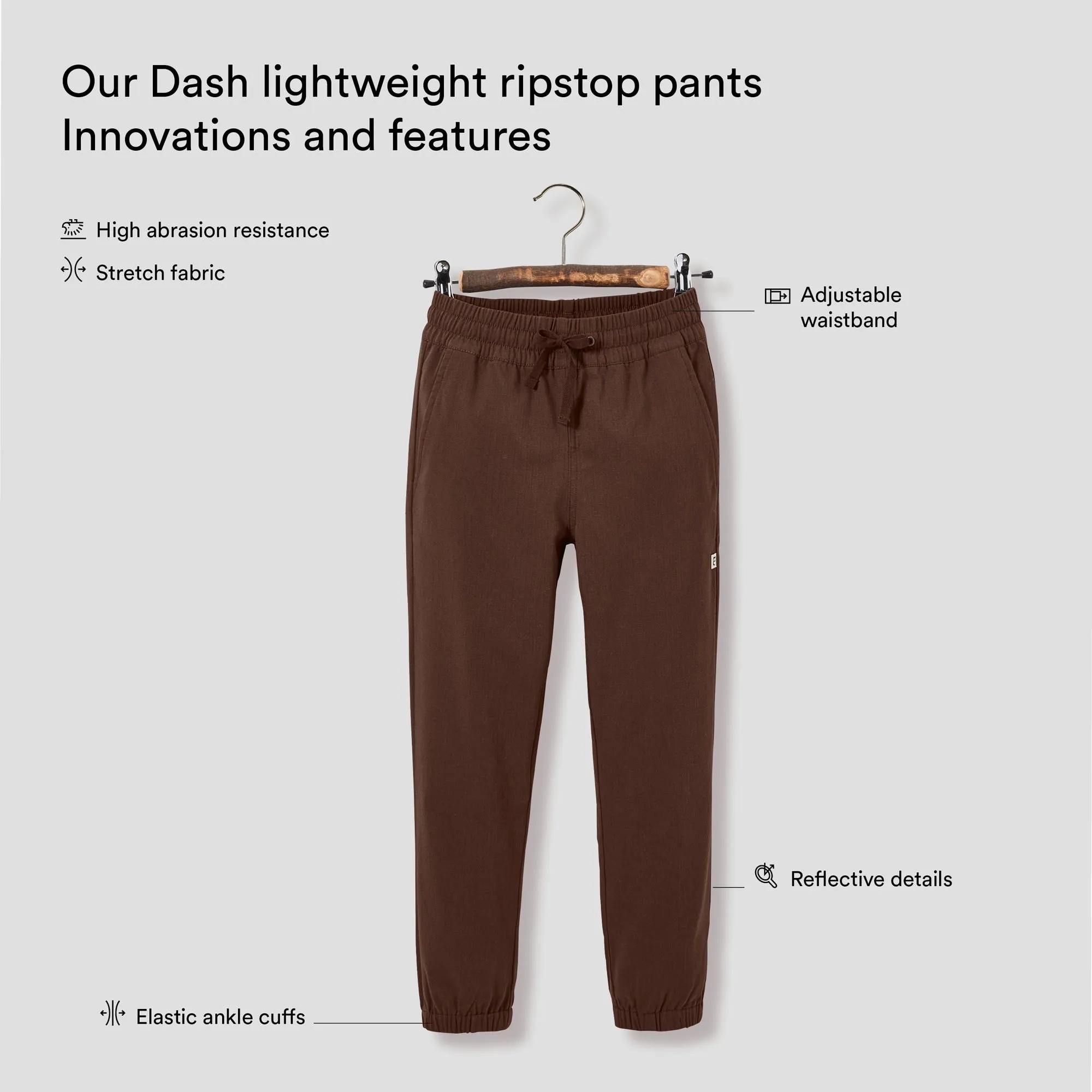 Dash lightweight ripstop pants