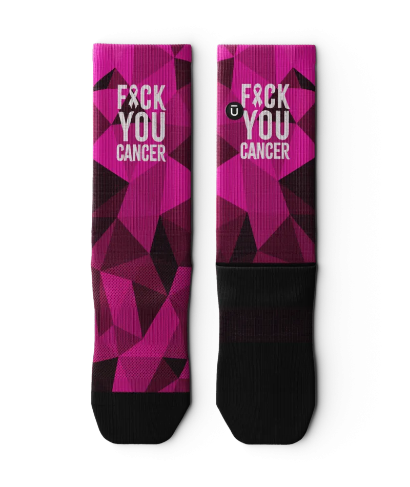 FU Breast Cancer Crew Socks