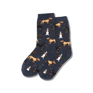 HOTSOX Kid's Classic Dogs Crew Socks