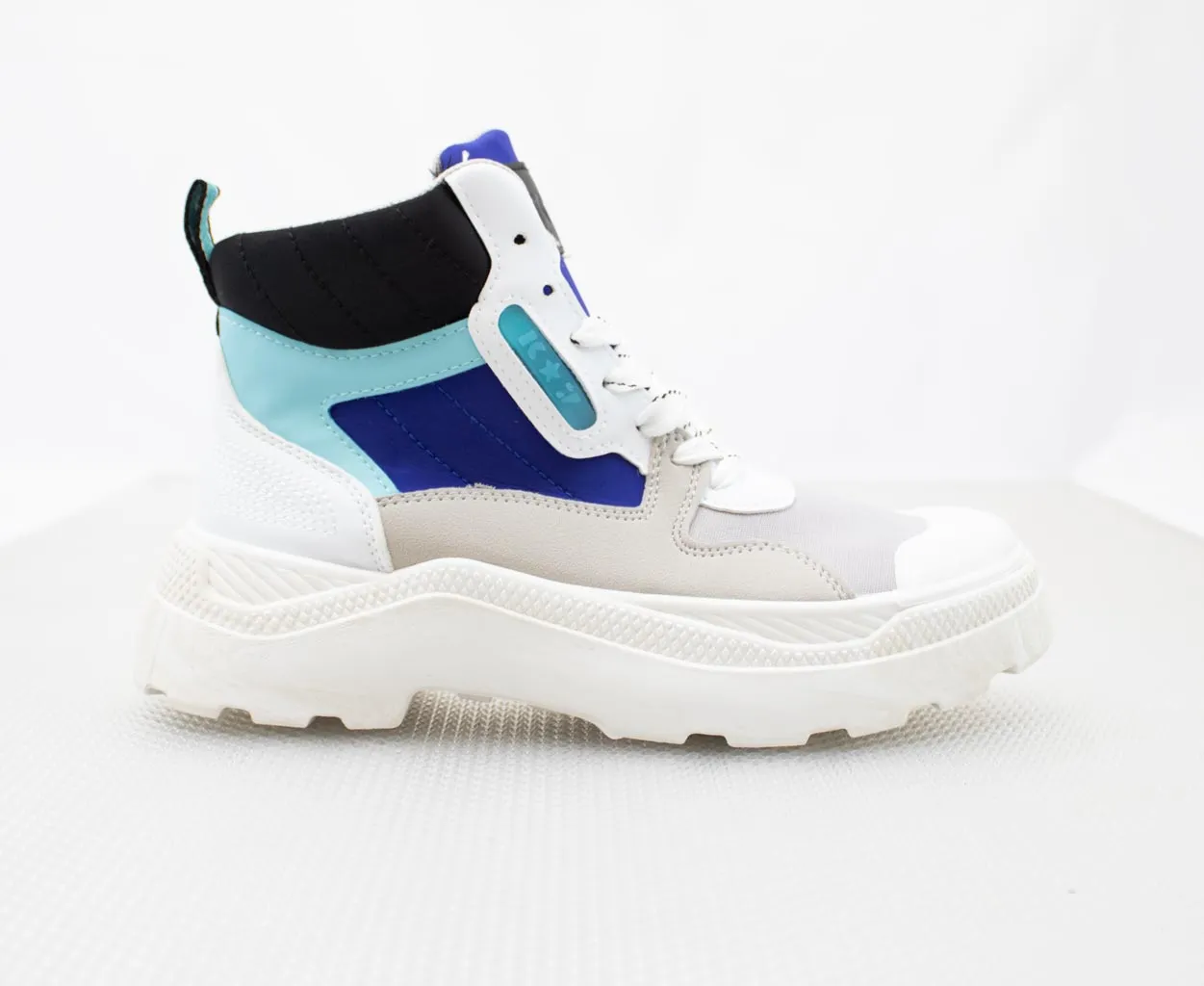 K7 Ladies High Sneaker Blue