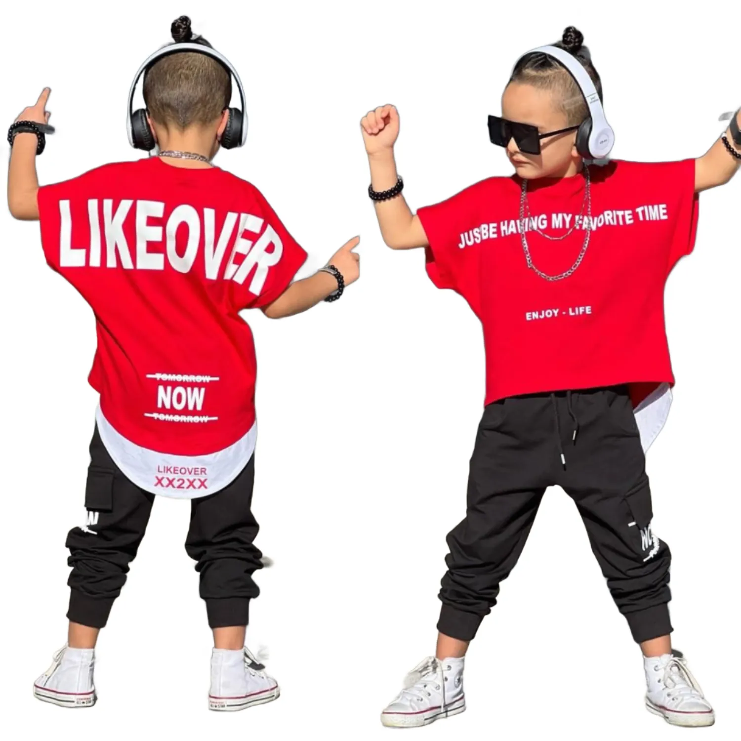 Like Over Boys Jogger Set