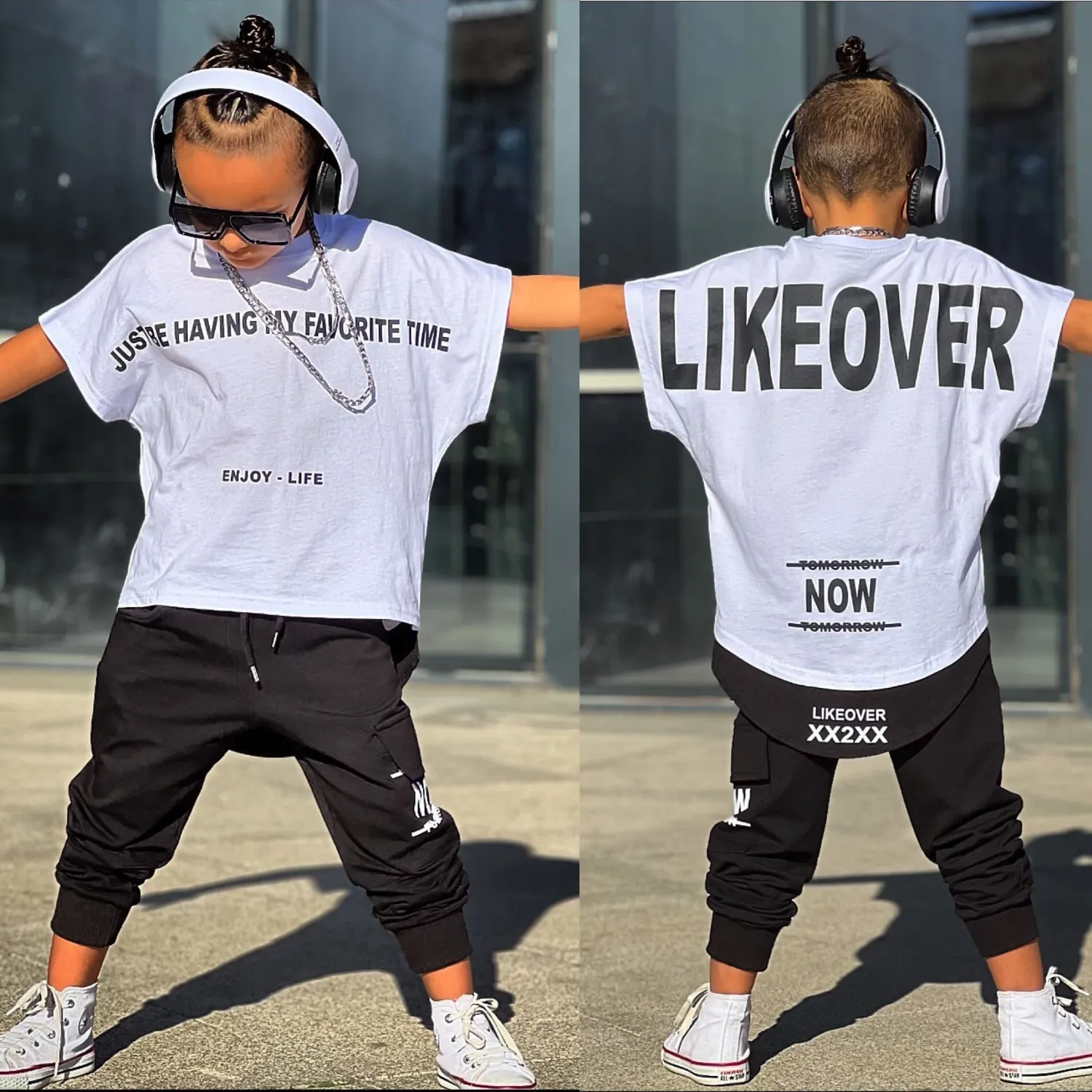 Like Over Boys Jogger Set