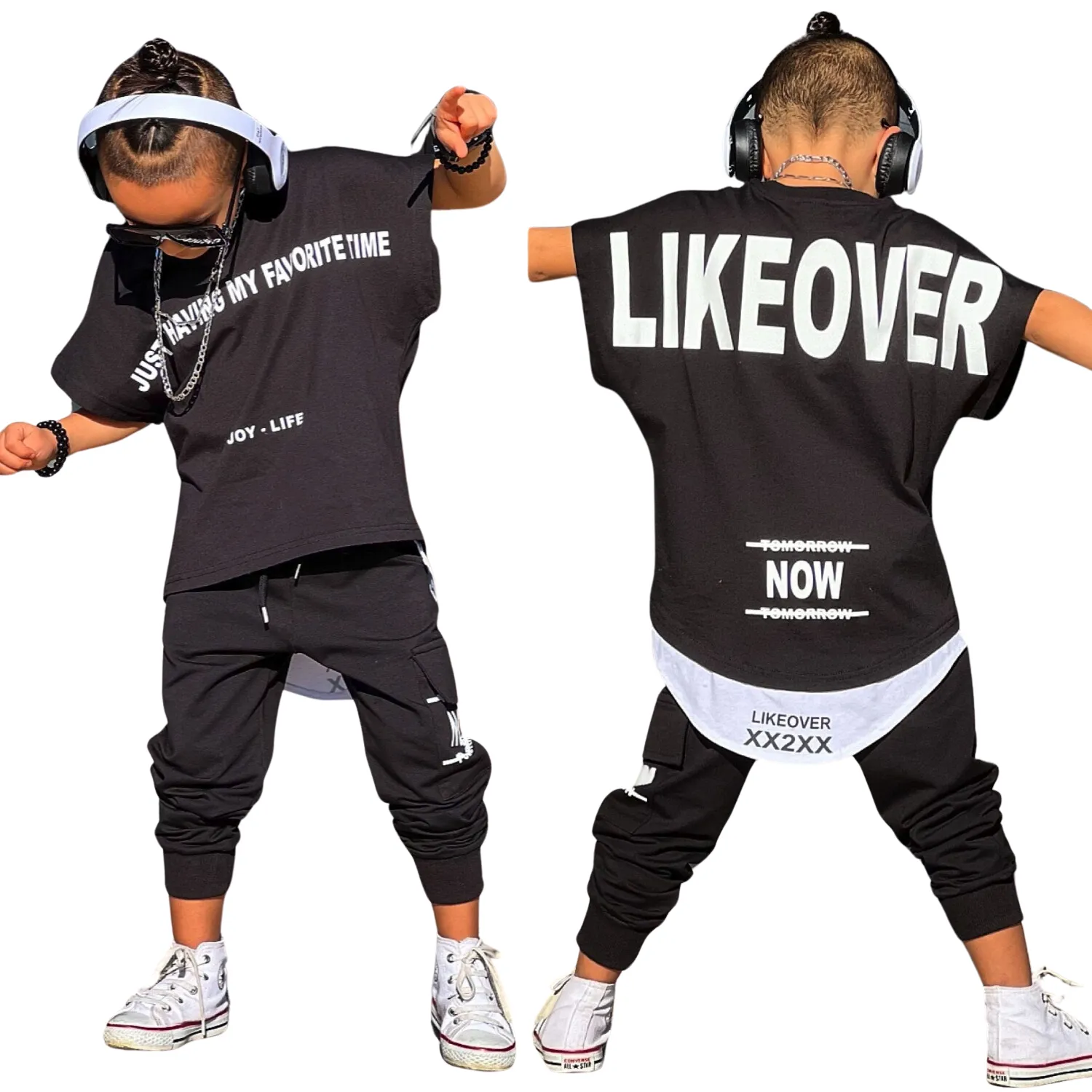 Like Over Boys Jogger Set