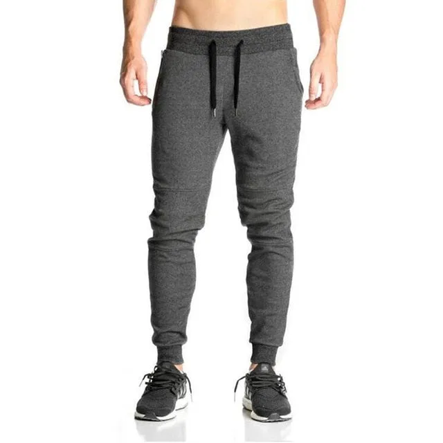 Men Casual Cotton Pencil Pants