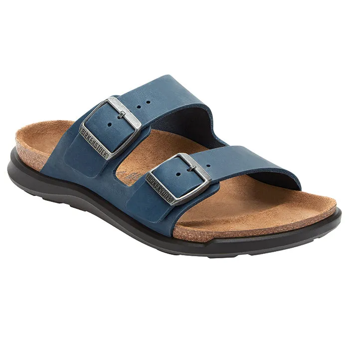 Mens Birkenstock Arizona Rugged Oiled in Elemental Blue