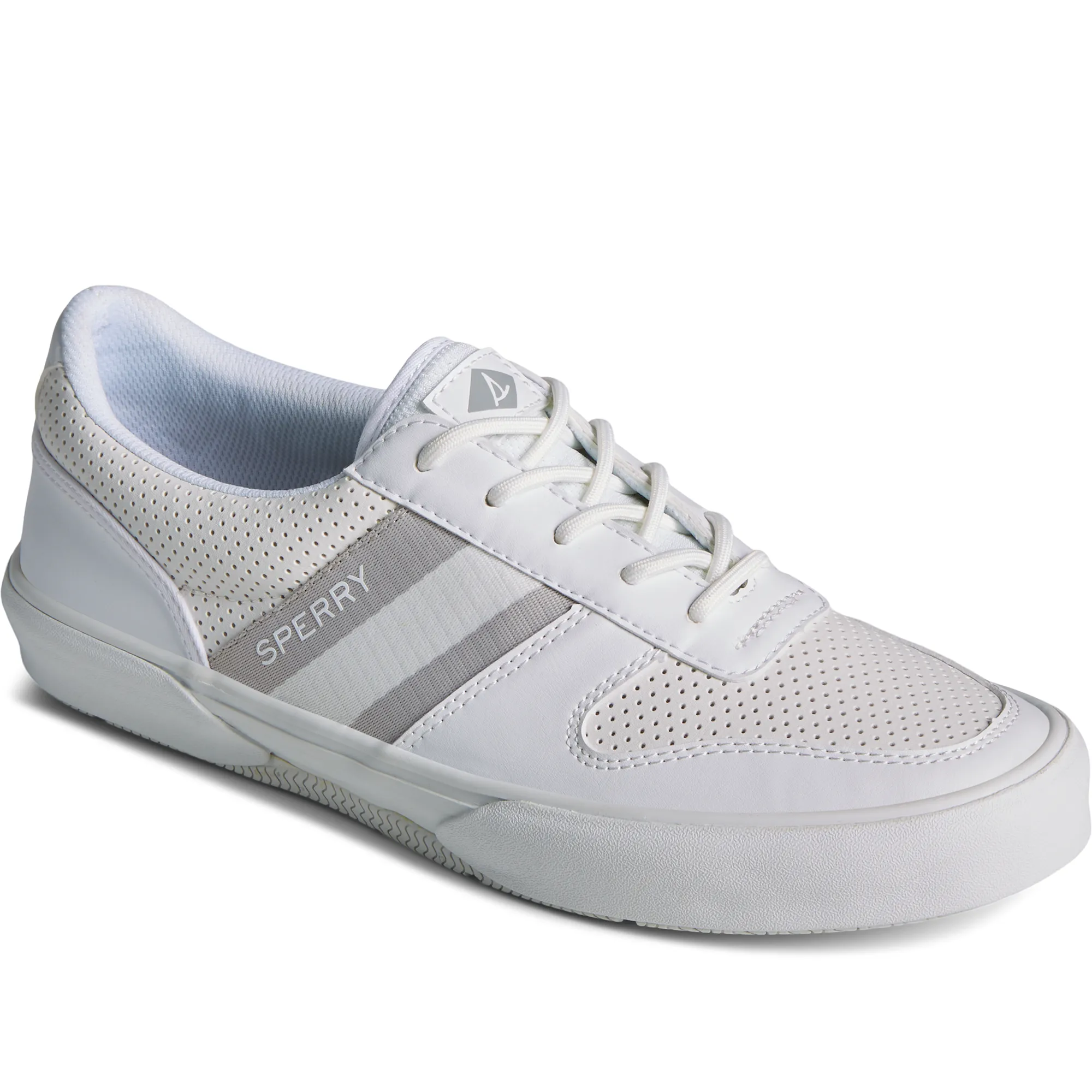 Men's Halyard Retro Sneakers - White (STS24067)