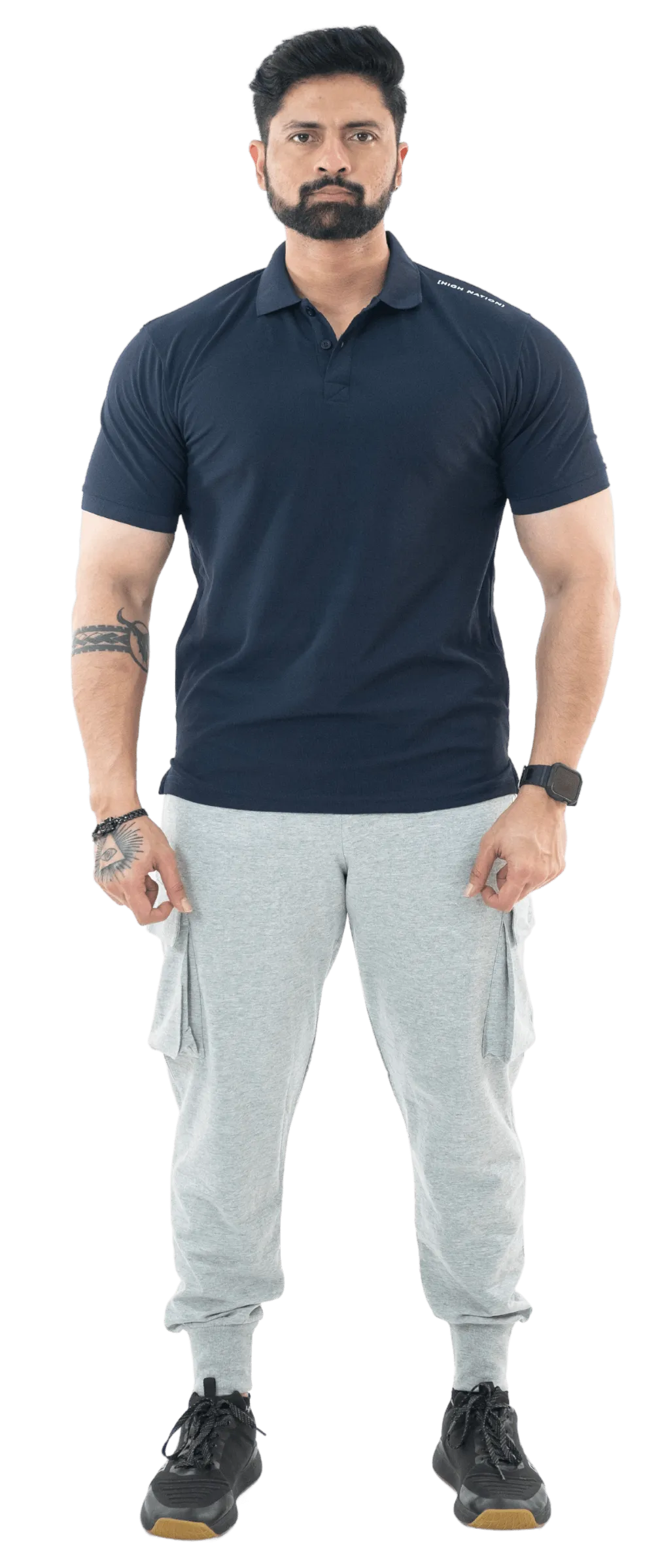 Navy Blue Mars Polo T-shirt