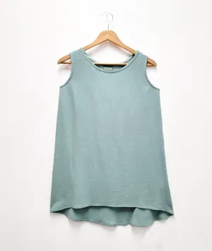 Niche - Brussels Crepe - Nora Tank - Seaglass