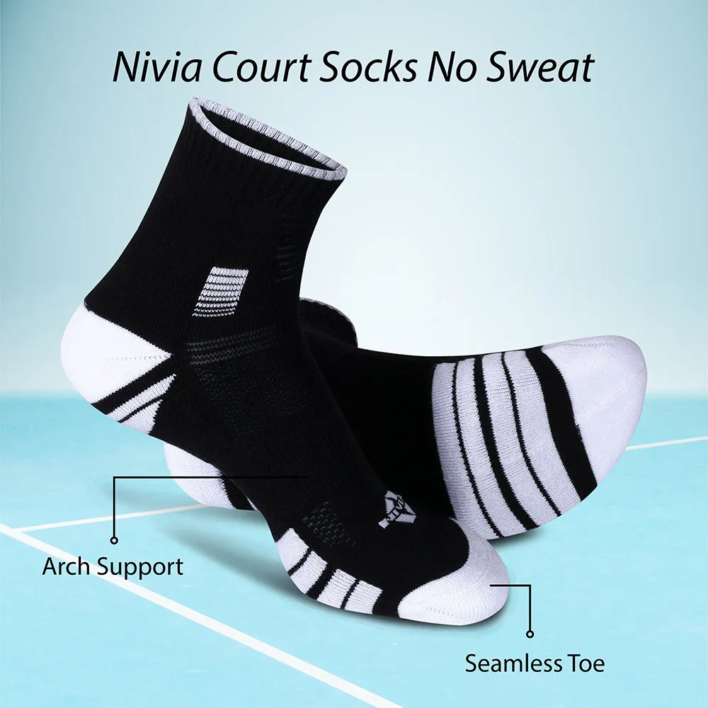 NIVIA COURT BAMBOO COMFORT SOCKS HIGH ANKLE-