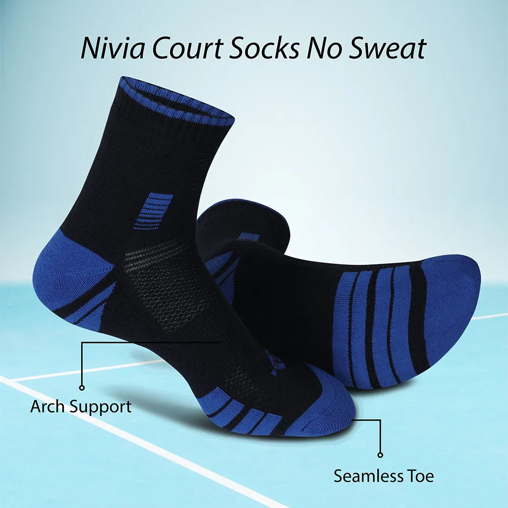 NIVIA COURT BAMBOO COMFORT SOCKS HIGH ANKLE-