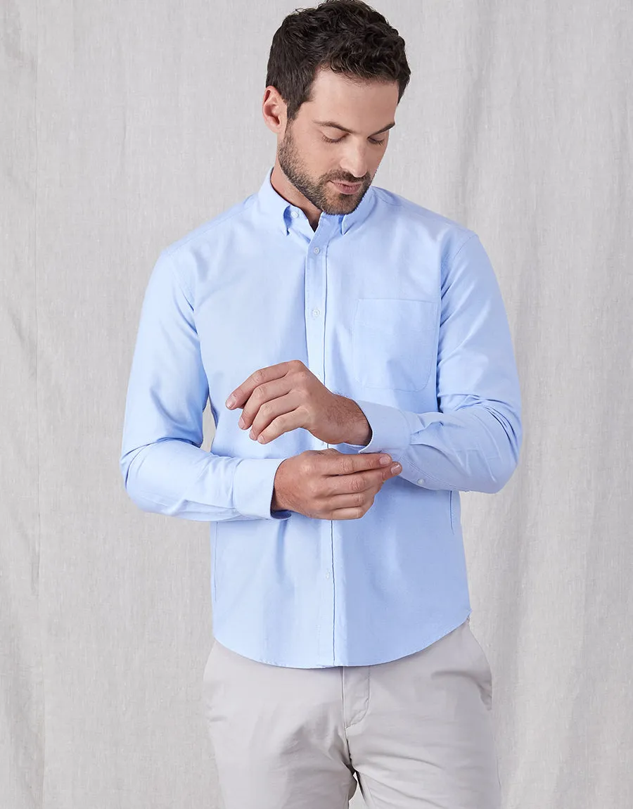 Ohope Light Blue Oxford Shirt