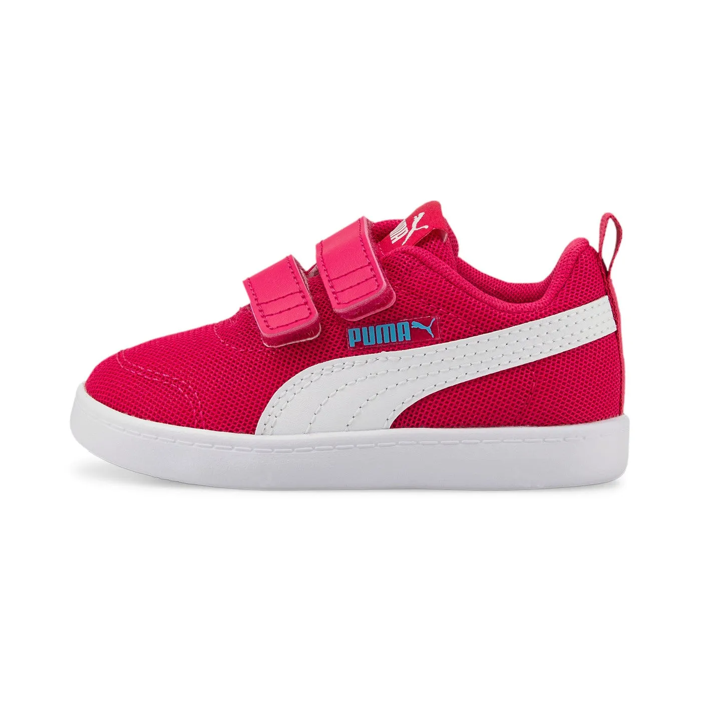 Puma girls' sneakers with tear-off closure Courtflex V2 Mesh V Inf 371759 11 fuchsia