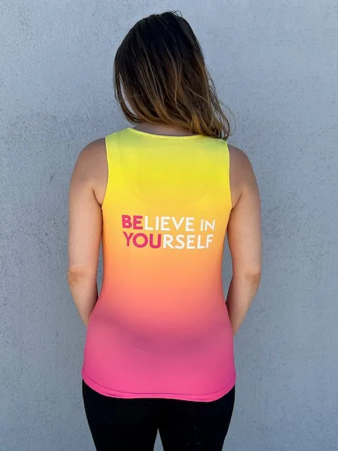 "BElieve in YOUrself" tank