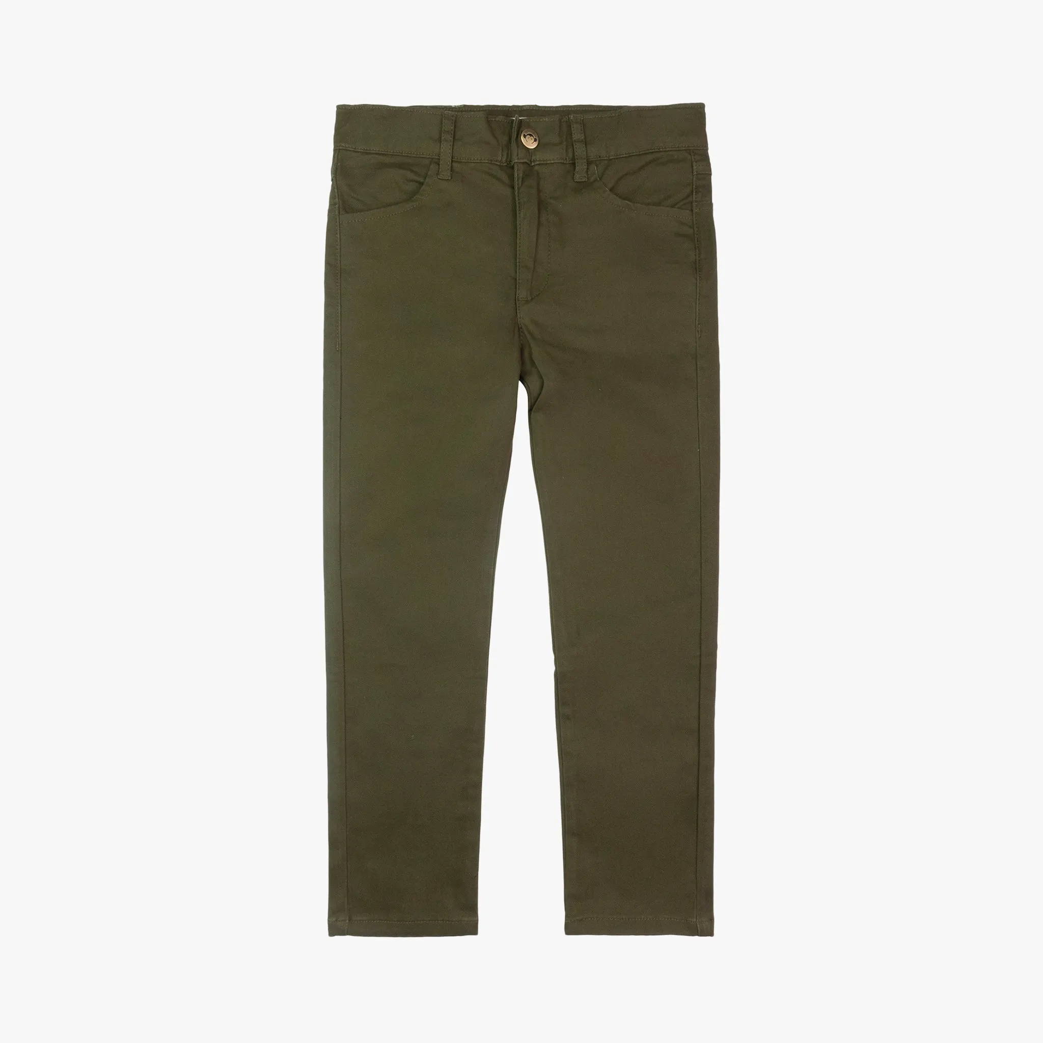 Slim Chino Pants | Military Olive