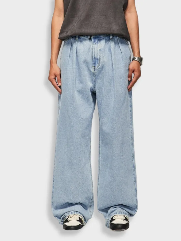 Straight Leg Retro Jeans