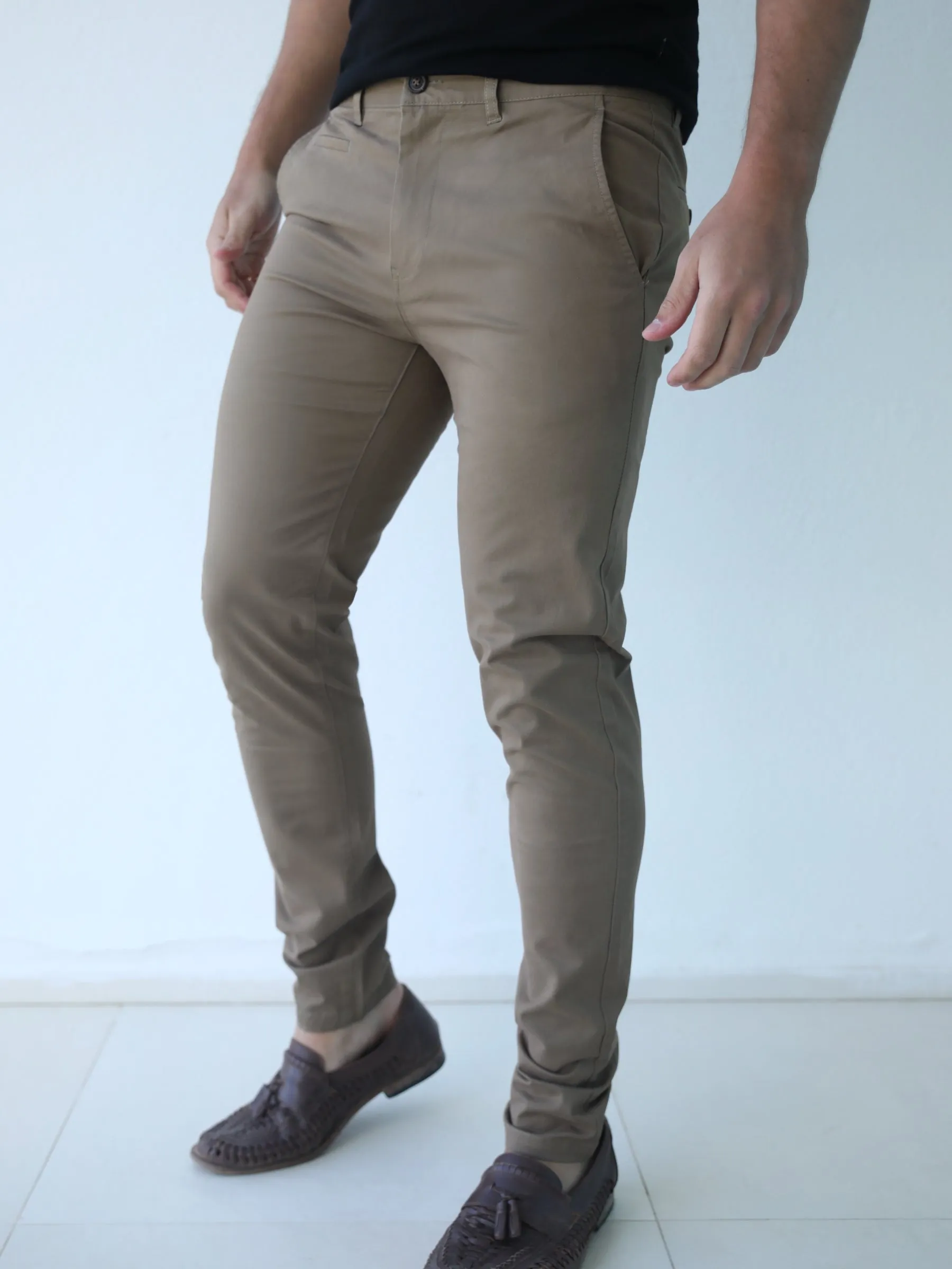 Stretch Chino - Brown