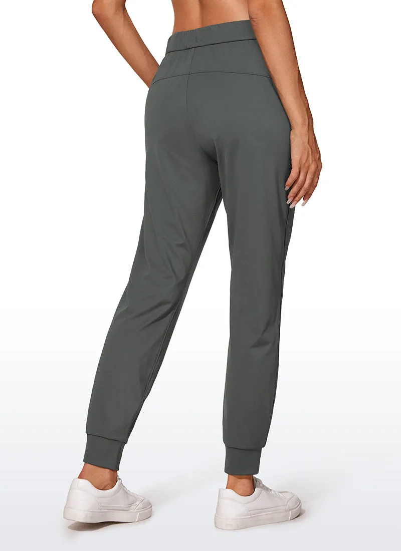 Stretch Drawstring Jogger with Pockets 27''