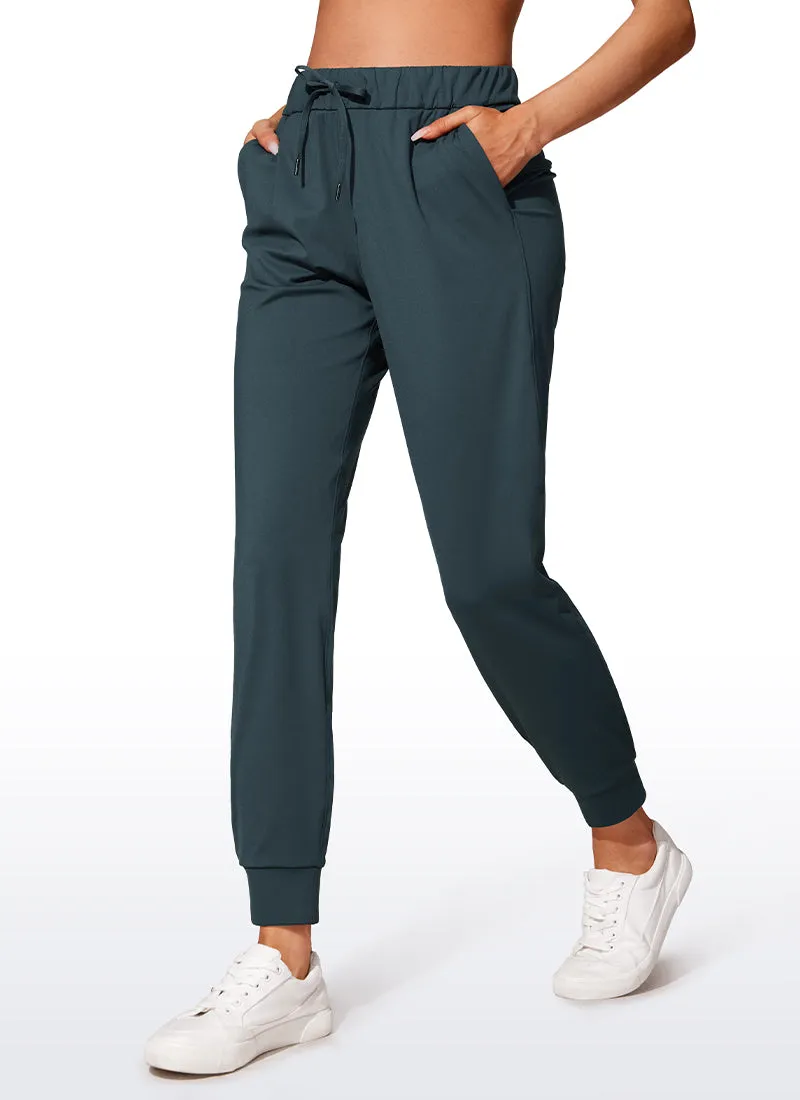 Stretch Drawstring Jogger with Pockets 27''