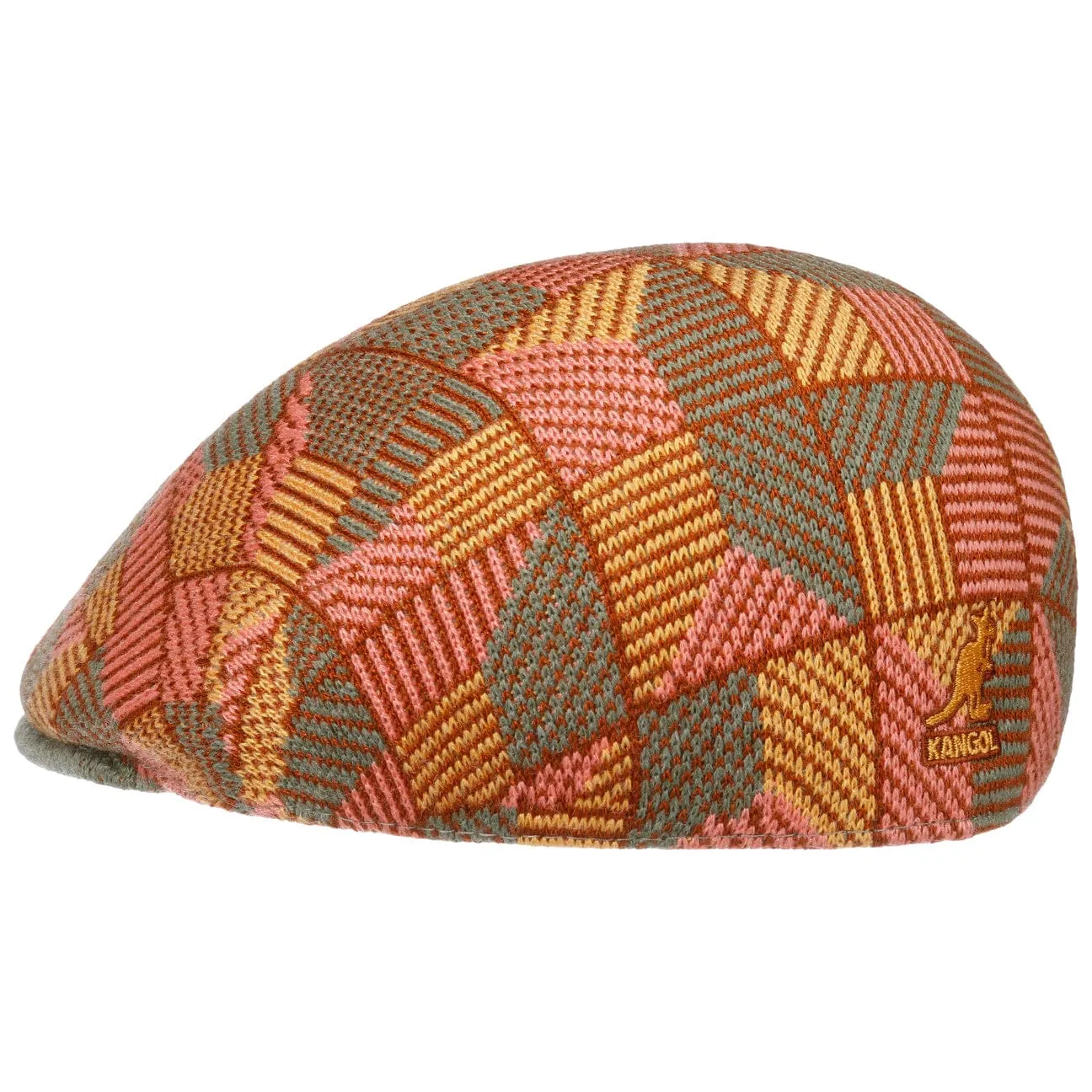 Tiled 507 Flat Cap by Kangol