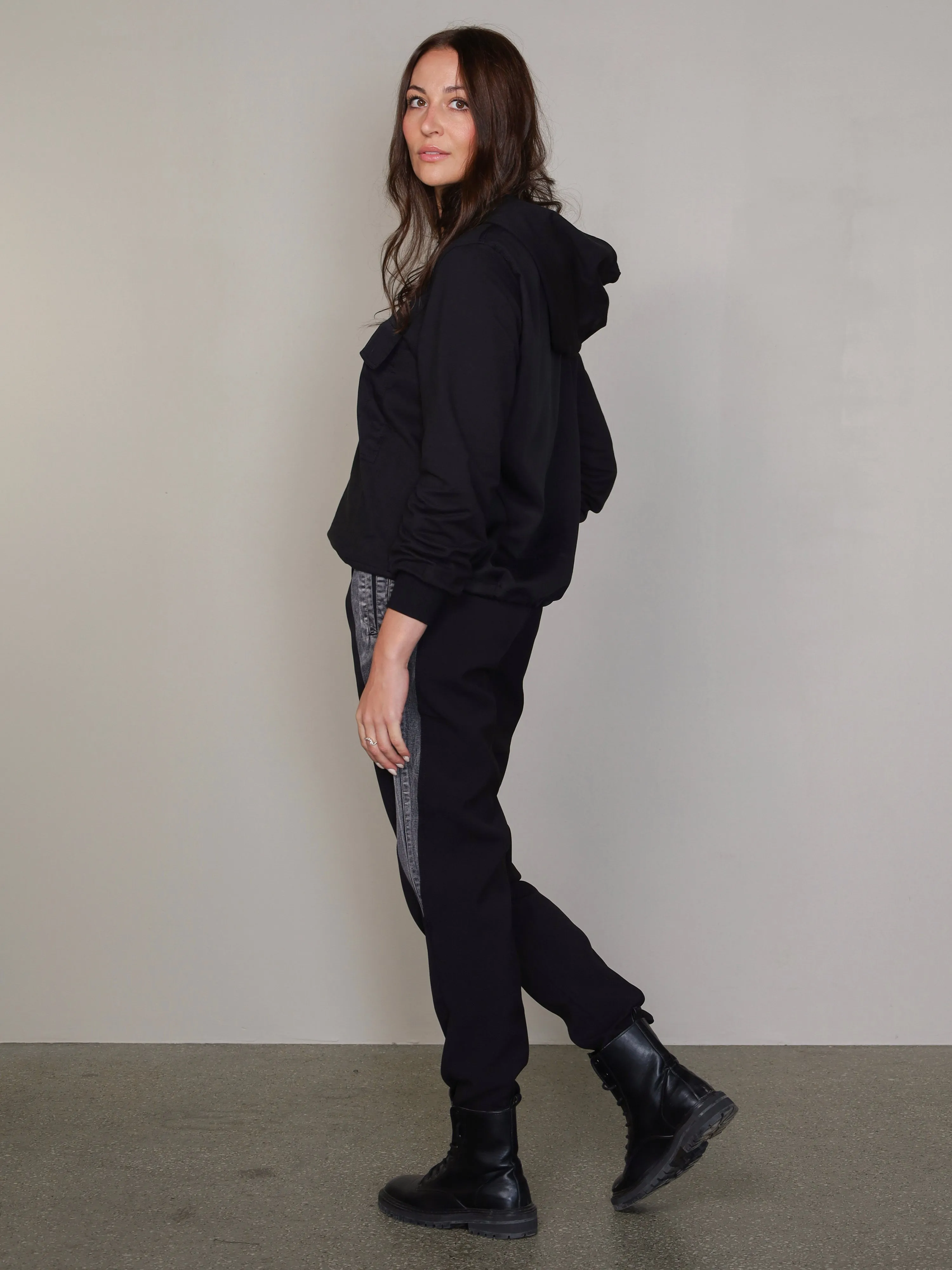 VENIA trousers - Black mix