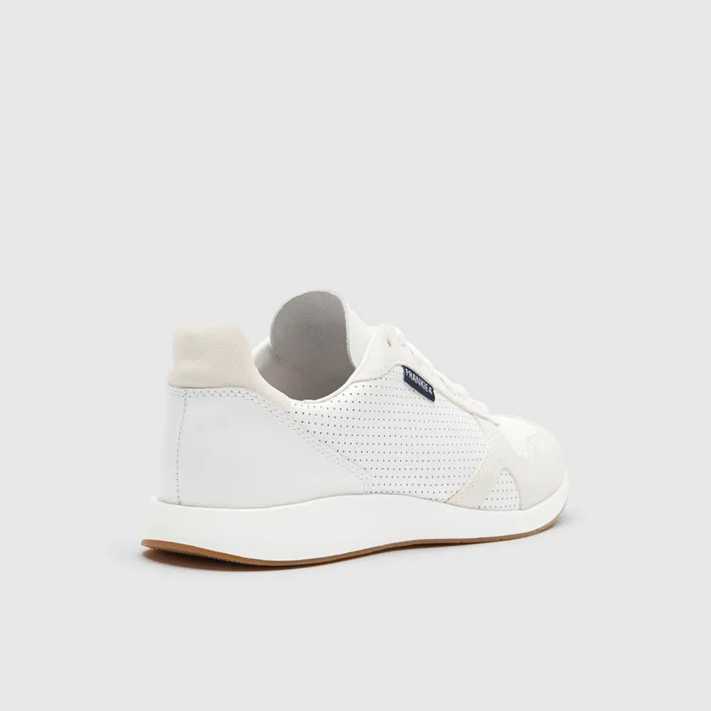 Winnie II White Suede