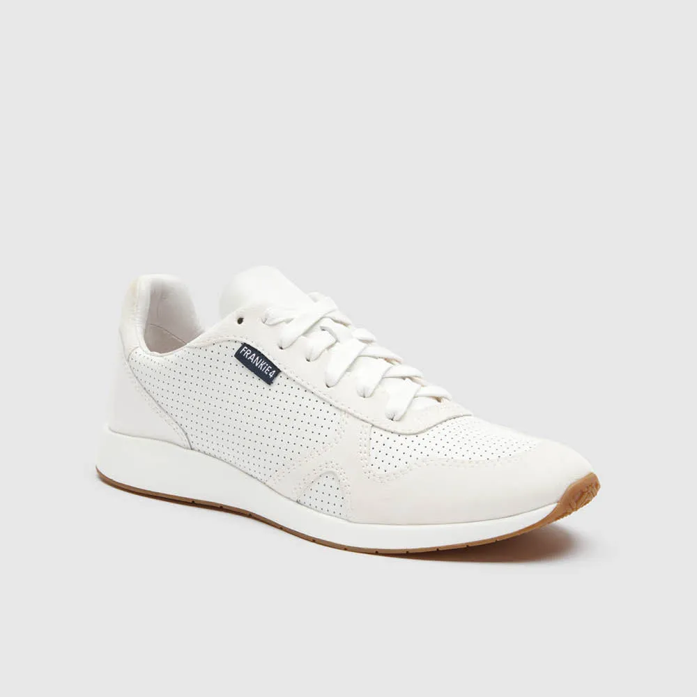 Winnie II White Suede